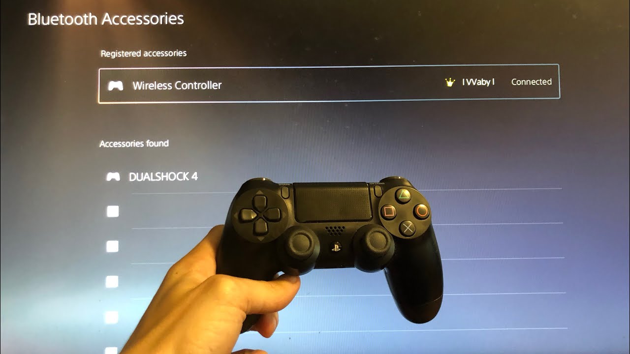 How to Connect a PS4 Controller to a PS5